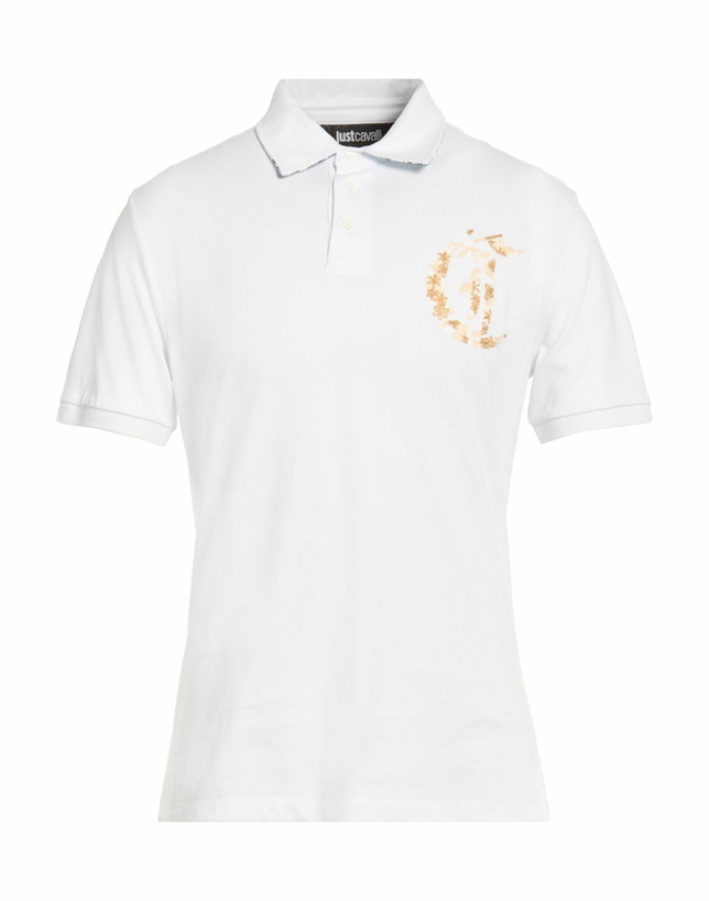 Photo: Just Cavalli Mens Polo shirt in White