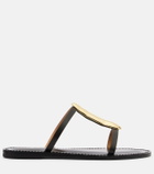 Amanu Sahara embellished leather sandals