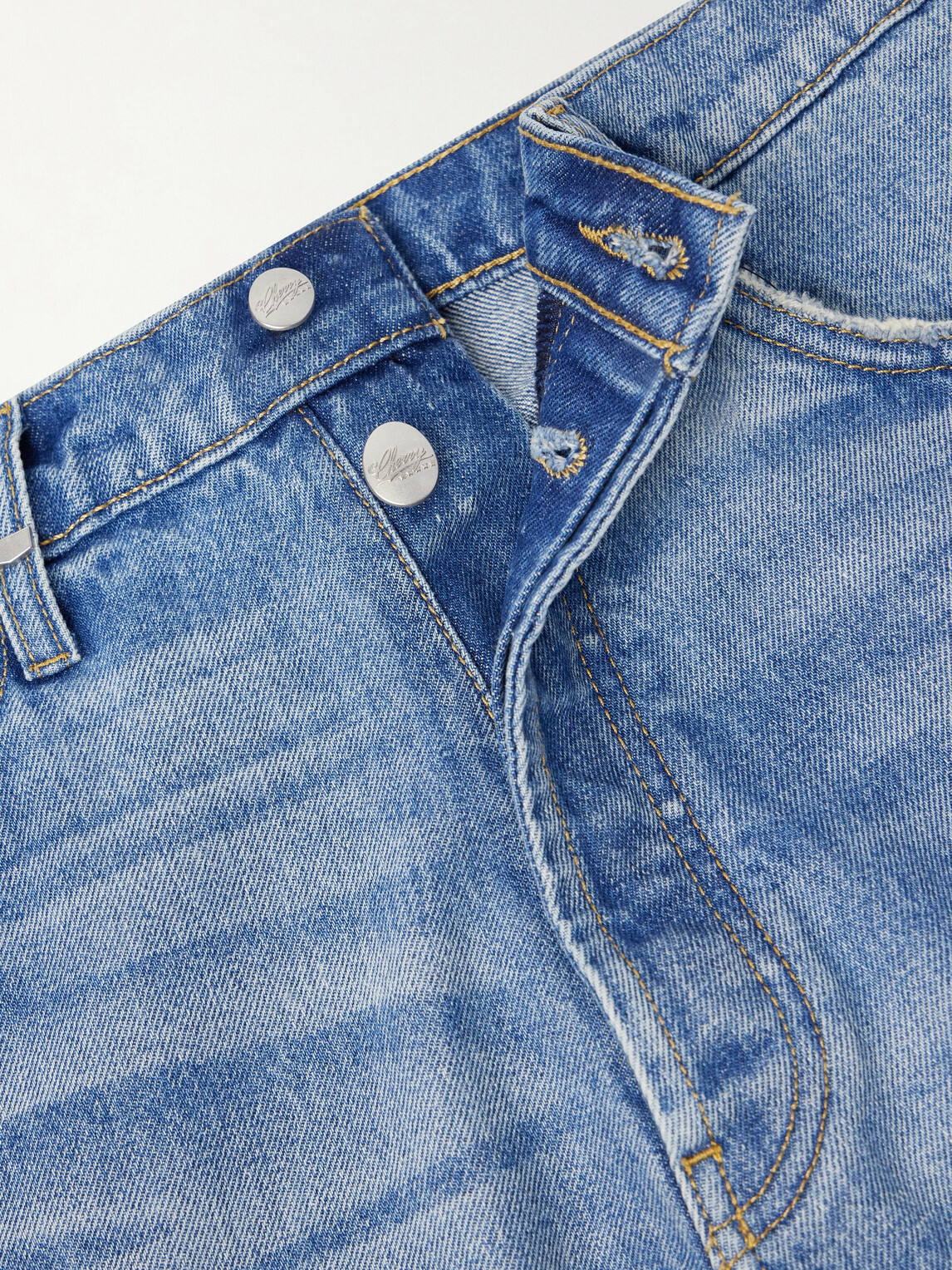 Cherry Los Angeles - Straight-Leg Jeans - Blue