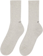 SOCKSSS Two-Pack Gray Socks