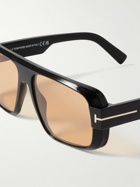TOM FORD - Turner Square-Frame Acetate Sunglasses