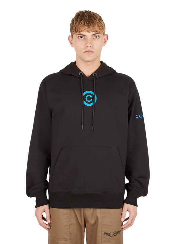 Photo: Capasa Milano Logo Embroidery Hooded Sweatshirt