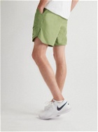 Nike Tennis - NikeCourt ADV Straight-Leg Dri-FIT Tennis Shorts - Green