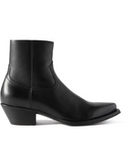 SAINT LAURENT - Lukas 40 Leather Chelsea Boots - Black