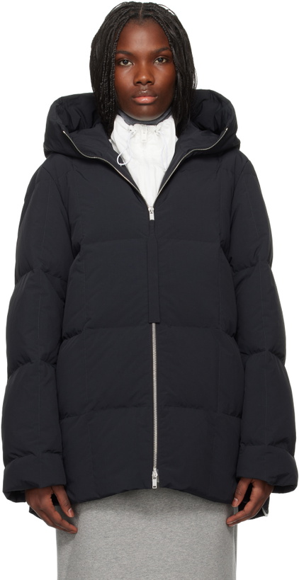 Photo: Jil Sander Black Quilted Down Jacket