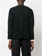 ISSEY MIYAKE - Pleated Buttoned Cardigan