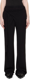 Ottolinger Black Knit Sweat Lounge Pants