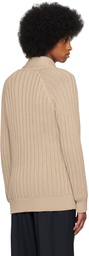 Massimo Alba Beige Steve Cardigan