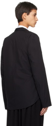 BITE Black Self-Tie Blazer