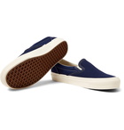 Vans - OG Classic LX Canvas Slip-On Sneakers - Blue