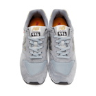 New Balance Grey and Gold 996 Sneakers