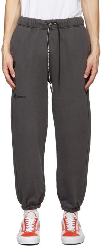 Photo: AAPE by A Bathing Ape Grey Logo Lounge Pants