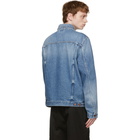 PRESIDENTs Blue Denim Crochet Arturo Jacket