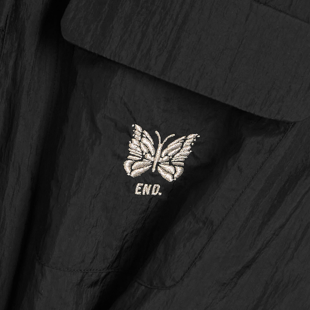 END. x Needles Sport Jacket in Black