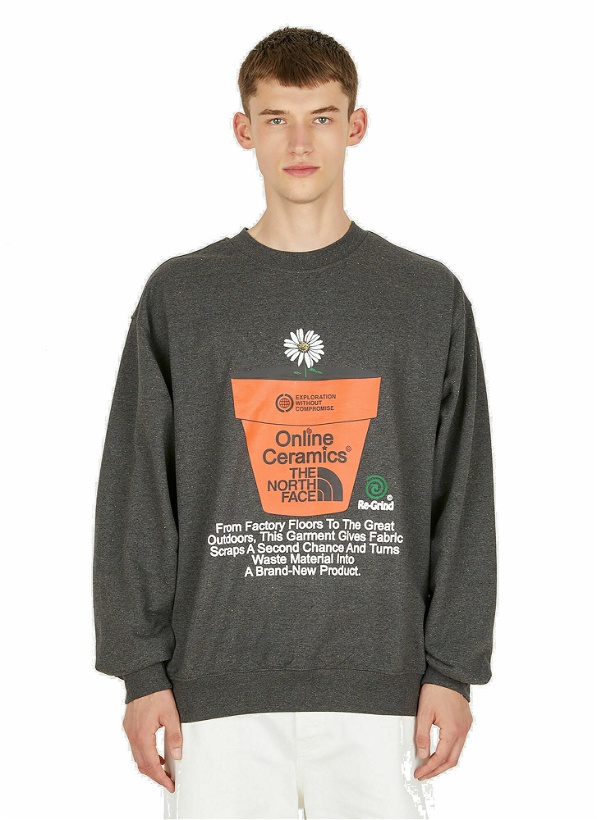 Photo: x Online Ceramics Graphic Sweatshirt in Grey