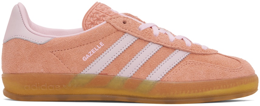 Photo: adidas Originals Pink Gazelle Indoor Sneakers