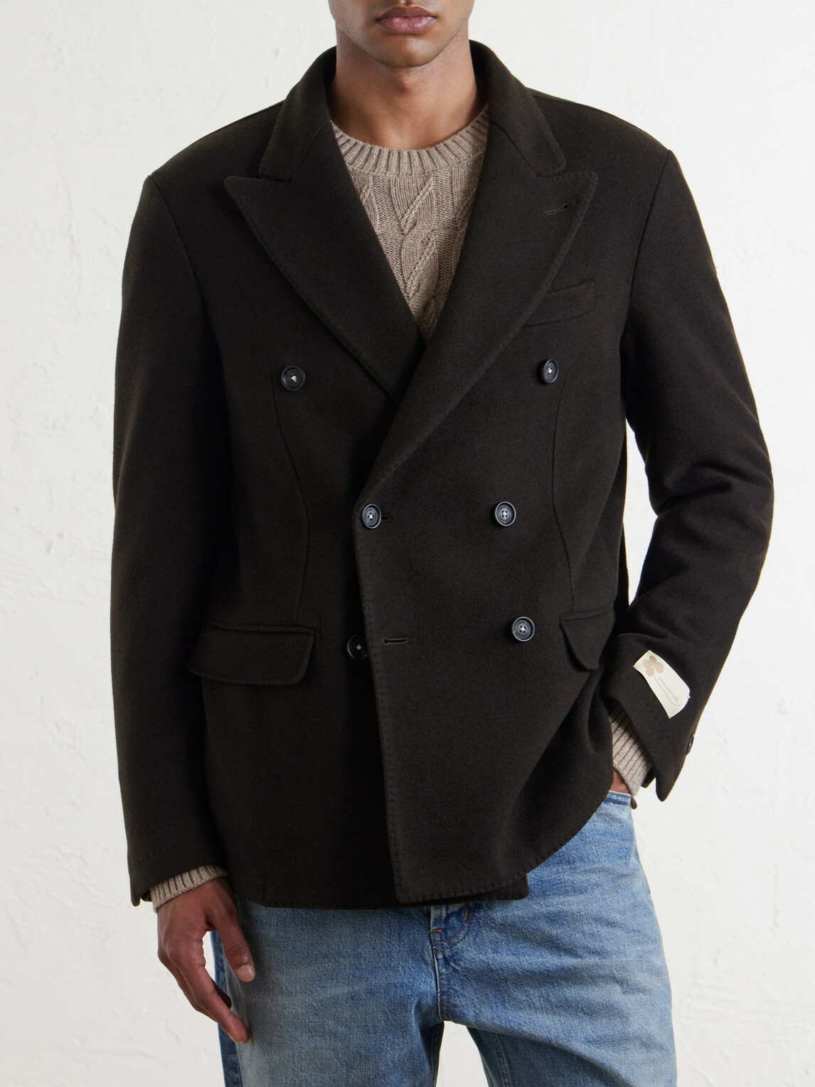 Massimo Alba - Brando Cashmere Coat - Brown