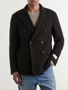 Massimo Alba - Brando Cashmere Coat - Brown