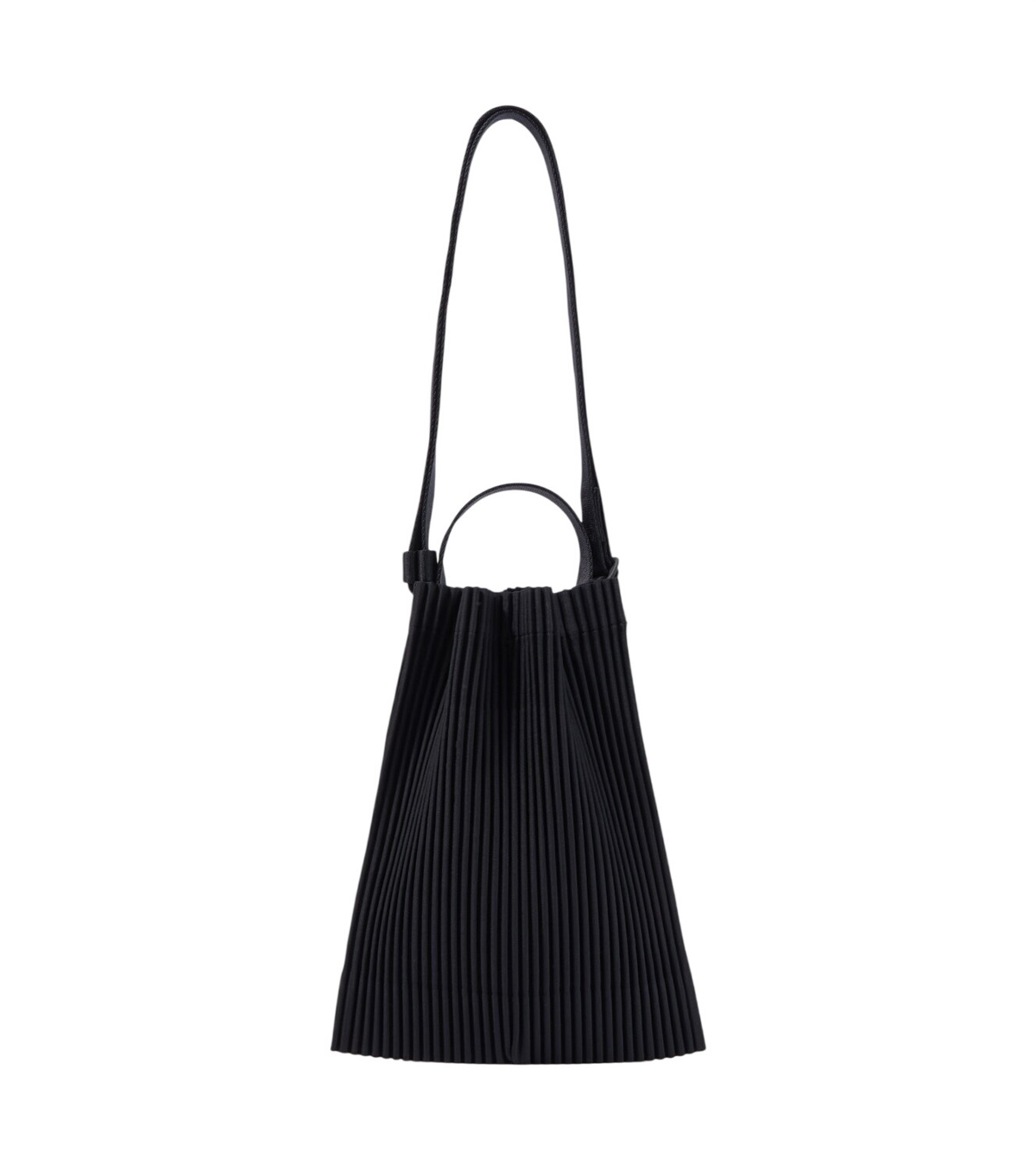 Homme Plissé Issey Miyake Black Pleats Flat Bag Homme Plisse Issey
