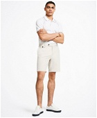 Brooks Brothers Men's 9" Stretch Supima Cotton Shorts | Stone