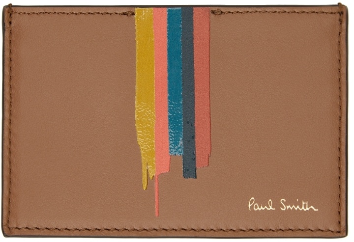 Photo: Paul Smith Brown Paint Credit Card Holder