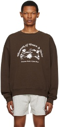 Museum of Peace & Quiet Brown 'Quiet Place' Sweatshirt