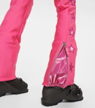 Jet Set Tiby star-appliqué flared ski pants