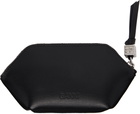 GANNI Black Bou Poodle Coin Pouch