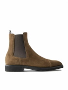 TOM FORD - Suede Chelsea Boots - Brown
