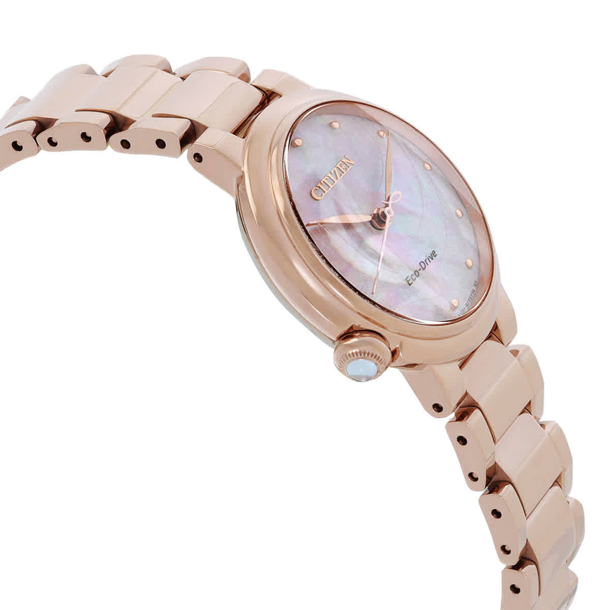 Citizen Eco-Drive Mother of Pearl Dial Ladies Watch EM0912-84Y