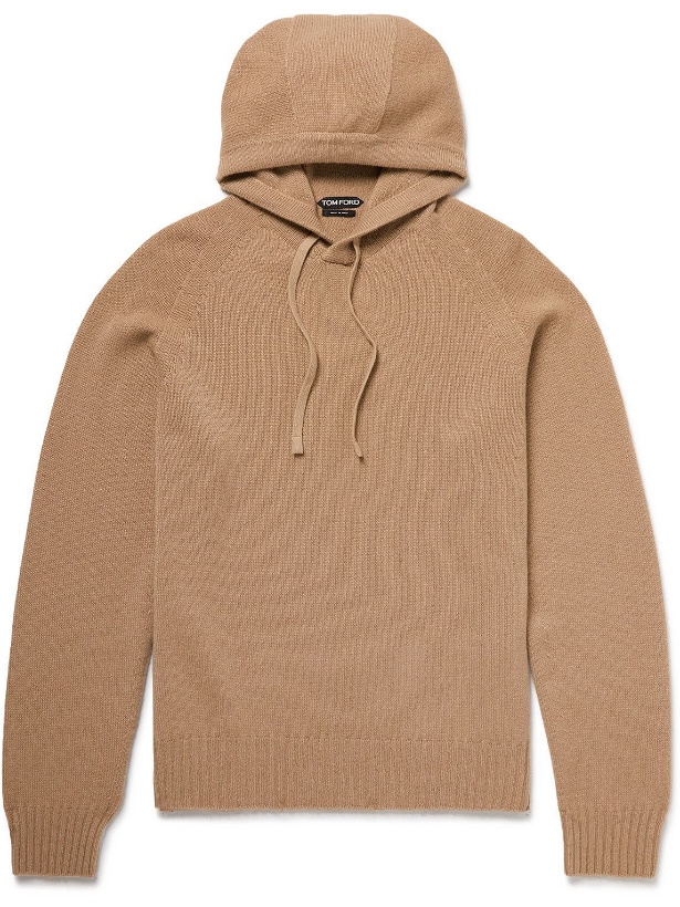 Photo: TOM FORD - Cashmere Hoodie - Brown