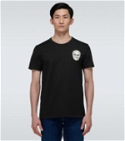 Alexander McQueen Skull embroidered cotton T-shirt