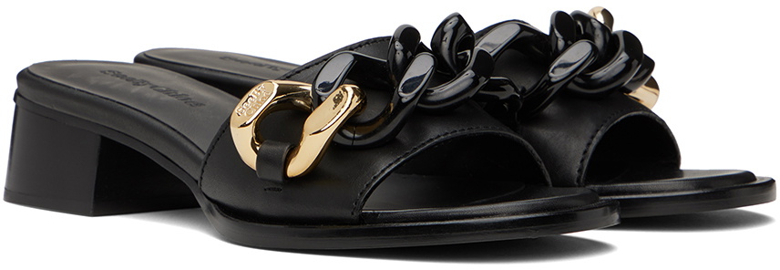 See by Chloé Black Monyca Mules