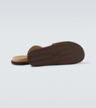 Brunello Cucinelli Suede slides
