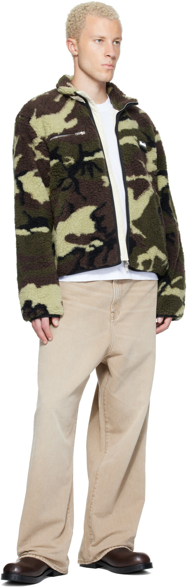 Rhude Green Parilla Camouflage Jacket