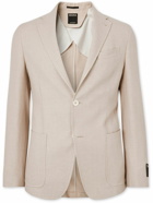 Zegna - Oasi Cashmere and Cotton-Blend Blazer - Neutrals