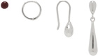 LEMAIRE Silver Piercings Earrings Set