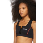 Heron Preston Black Style Active Bra