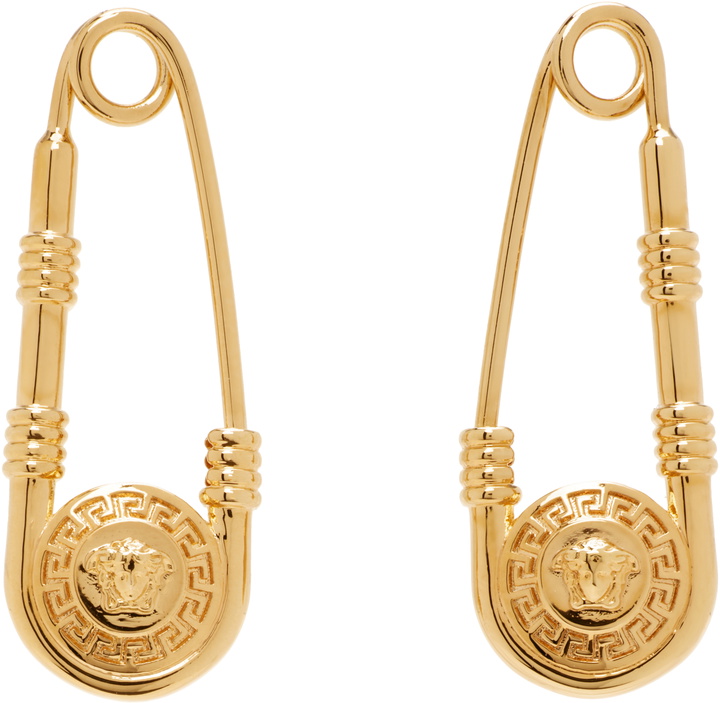 Photo: Versace Safety Pin Earrings