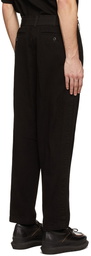 sacai Black Cotton Trousers