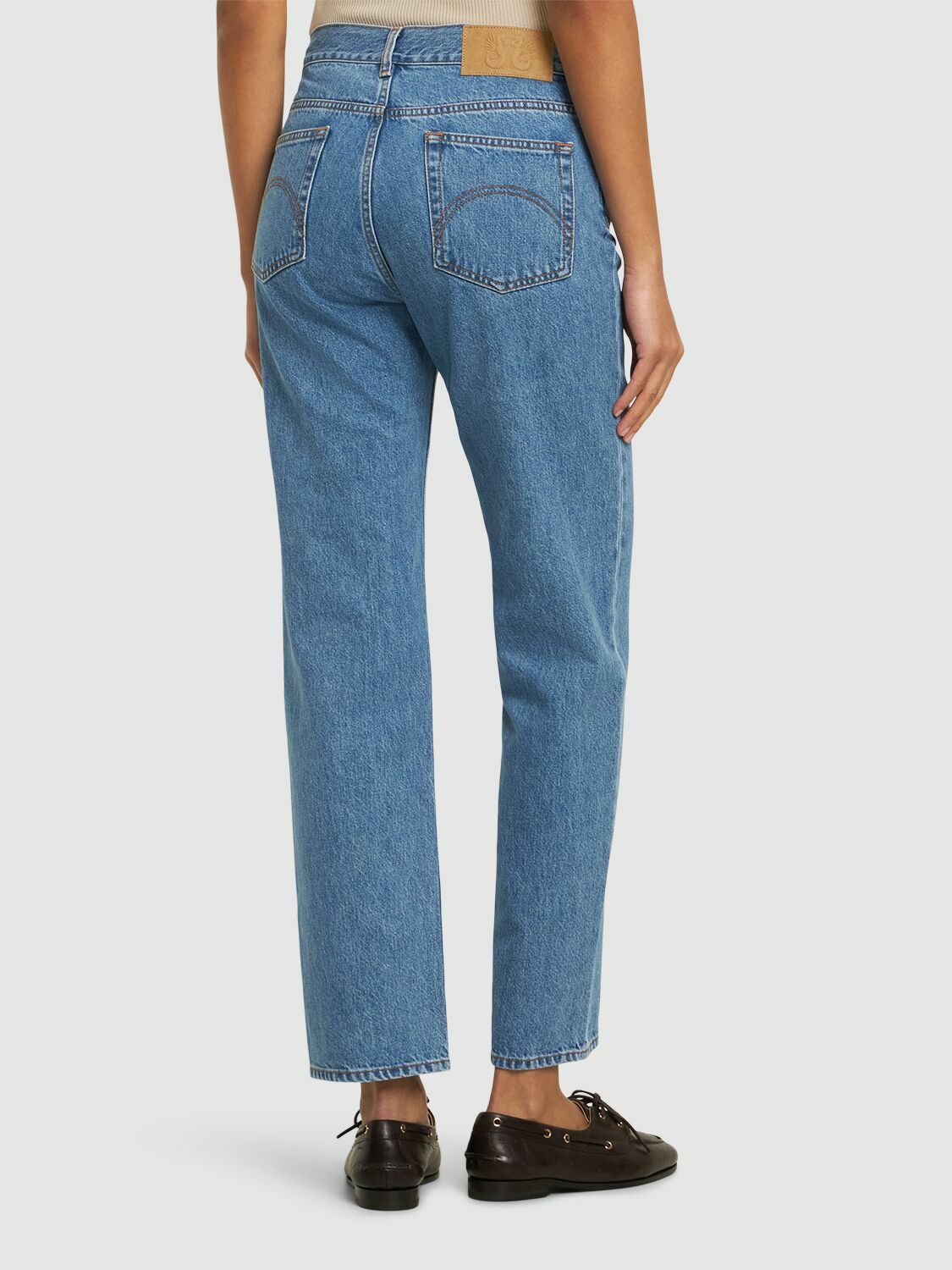 BLAZÉ MILANO Nariida Paso Denim Straight Jeans Blaze Milano