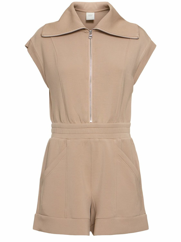 Photo: VARLEY Pamela Zip-up Playsuit