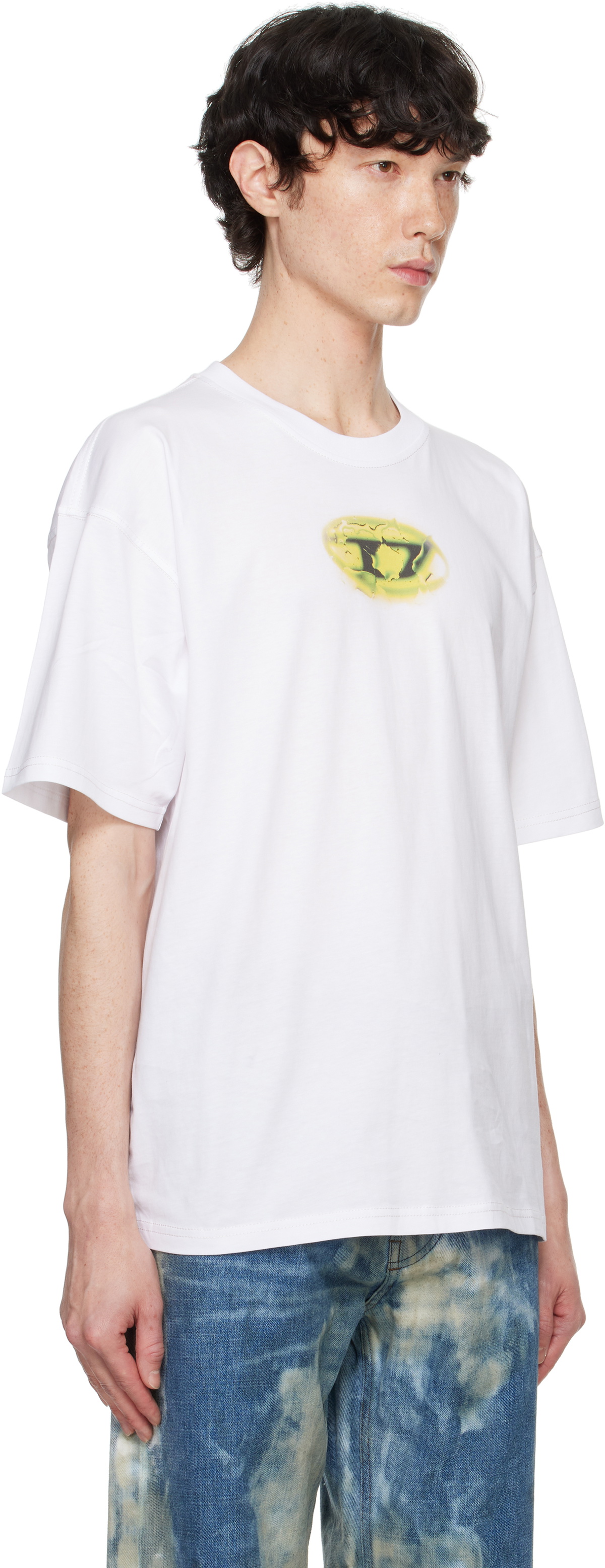 関税込【DIESEL】T Boxt K2 short sleeve T-shirt★White★ロゴ Diesel T-BOXT-K2 TEE White | BSTN Store