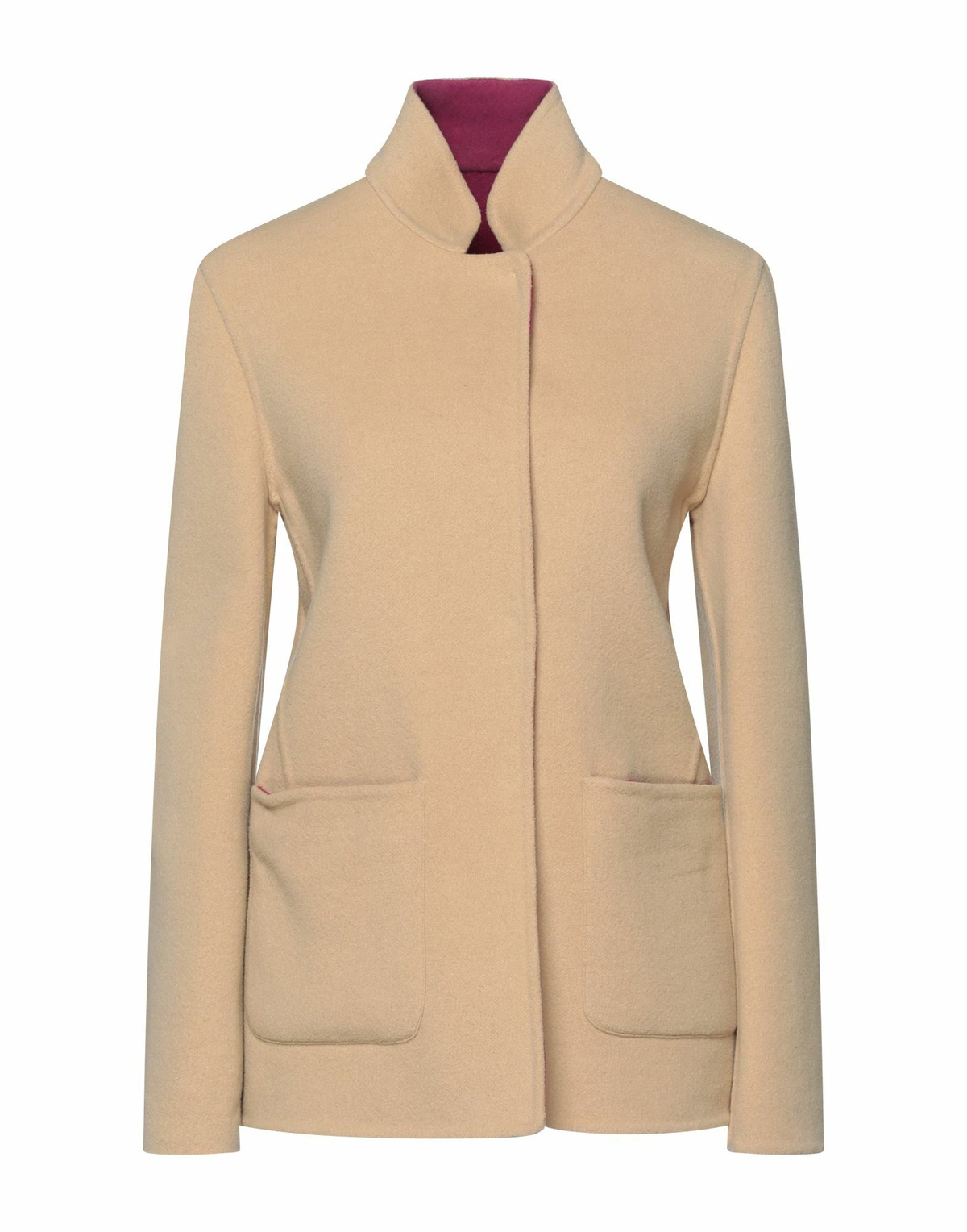 Alberta Ferretti Womens Coat in Camel