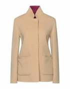 Alberta Ferretti Womens Coat in Camel