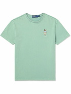 Polo Ralph Lauren - Logo-Embroidered Cotton-Jersey T-Shirt - Green