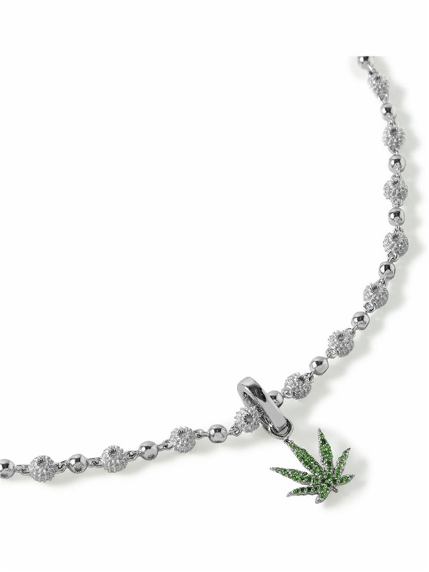 Photo: POLITE WORLDWIDE® - Silver-Tone Crystal Pendant Necklace