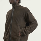 mfpen Men's Covet Full Zip Jacket in Burned Black