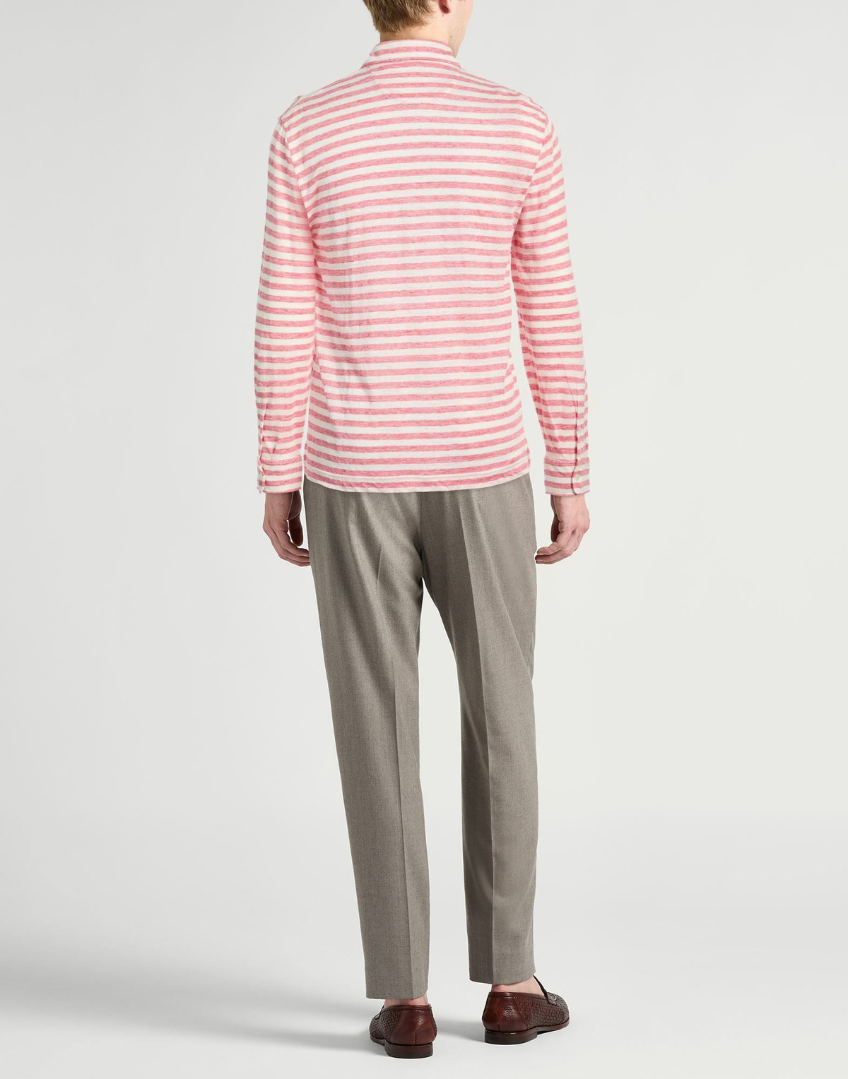 Fedeli Mens Polo shirt in Red