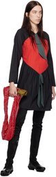 SC103 Black & Red Scene Minidress